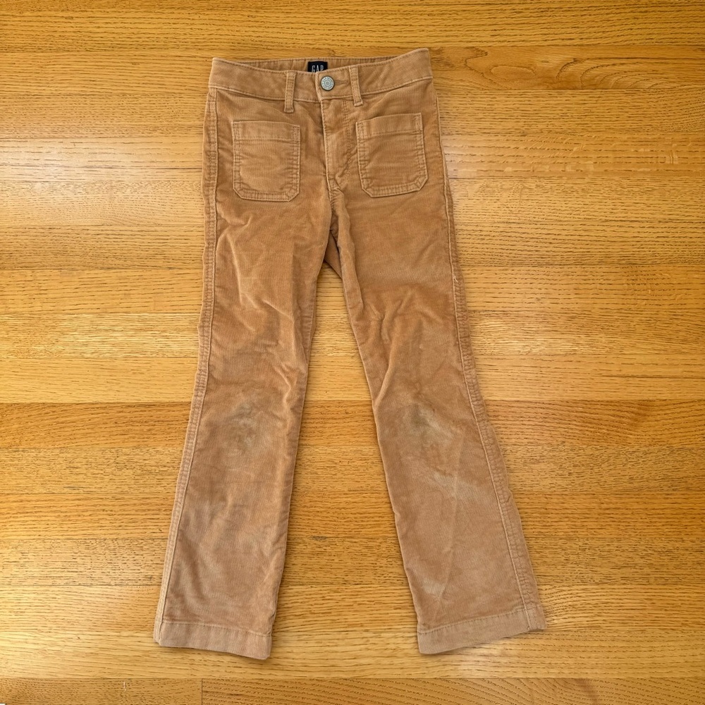 Gap Stretch High Rise Flare Corduroy Pants 7